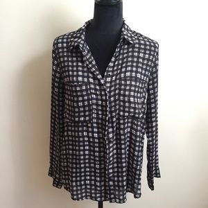 ✨SALE✨ Plaid Button-Up Shirt by Lumière